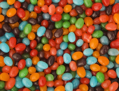 Picture of COLORFUL ASSORTMENT OF JELLY BEAN CANDY