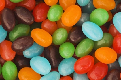 Picture of COLORFUL ASSORTMENT OF JELLY BEAN CANDY