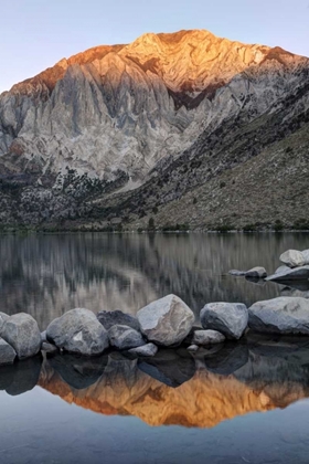 Picture of USA, CALIFORNIA CONVICT LAKE AT SUNRISE