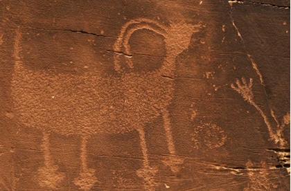 Picture of UTAH PETROGLYPH ROCK ART AT DINOSAUR NM