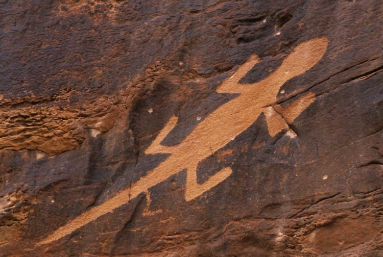 Picture of UTAH PETROGLYPH ROCK ART AT DINOSAUR NM