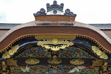Picture of JAPAN, KYOTO KARAMON GATE IN NIJO CASTLE