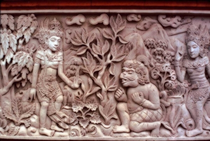 Picture of INDONESIA, BALI TEMPLE STONE CARVINGS