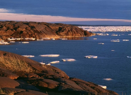 Picture of CANADA, CHURCHILL, ICE FLOE IN HUDSON BAY