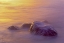 Picture of CANADA, MANITOBA SUNRISE ON LAKE WINNIPEG