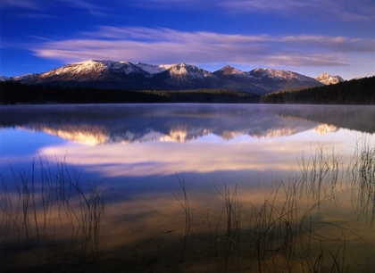 Picture of CANADA, ALBERTA, PYRAMID LAKE IN JASPER NP