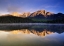 Picture of CANADA, ALBERTA, PYRAMID LAKE IN JASPER NP