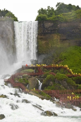 Picture of CANADA, ONTARIO,TOURISTS AT NIAGARA FALLS