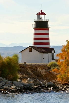 Picture of AZ, LAKE HAVASU CITY WEST QUODDY LIGHTHOUSE