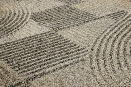 Picture of OREGON, PORTLAND ZEN PATTERNS IN SAND