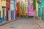 Picture of MEXICO, GUANAJUATO COLORFUL STREET SCENE