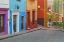 Picture of MEXICO, GUANAJUATO COLORFUL STREET SCENE