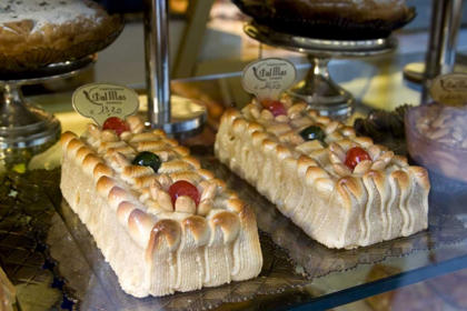 Picture of ITALY, VENICE CAKES IN A BAKERY WINDOW DISPLAY