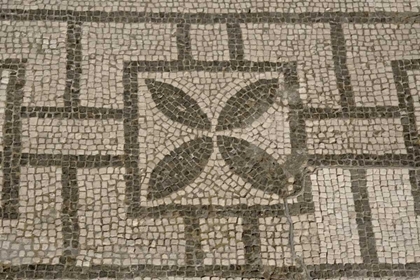 Picture of ITALY, CAMPANIA, POMPEII MOSAIC FLOOR PATTERNS