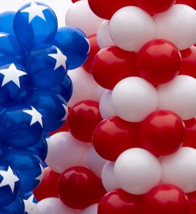 Picture of INDIANA, CARMEL PATRIOTIC BALLOONS ON JULY 4TH