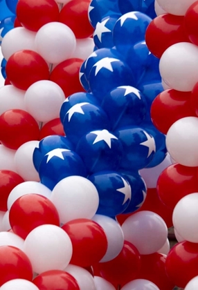 Picture of INDIANA, CARMEL PATRIOTIC BALLOONS ON JULY 4TH