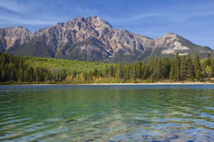 Picture of CANADA, JASPER NP PATRICIA LAKE AND PYRAMID MT