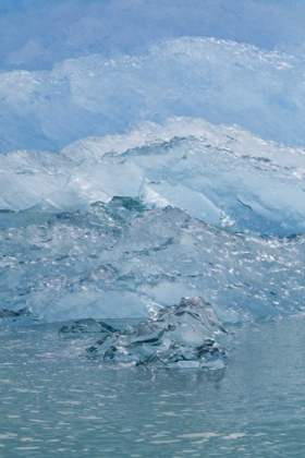 Picture of USA, ALASKA, ENDICOTT ARM BLUE ICE AND ICEBERGS