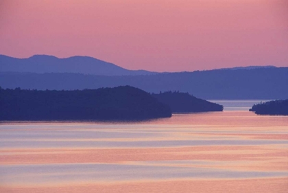 Picture of CANADA, ONTARIO, NIPIGON BAY IN SUMMER TWILIGHT