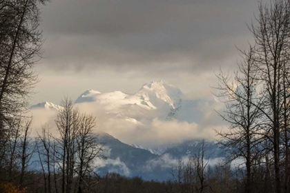 Picture of ALASKA, CHILKAT RIVER VALLEY SNOWY MOUNTAINS