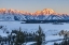 Picture of WYOMING, GRAND TETON NP LANDSCAPE AT SUNRISE