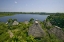 Picture of ECUADOR, NAPO WILDLIFE CENTER HUTS AND LAKE
