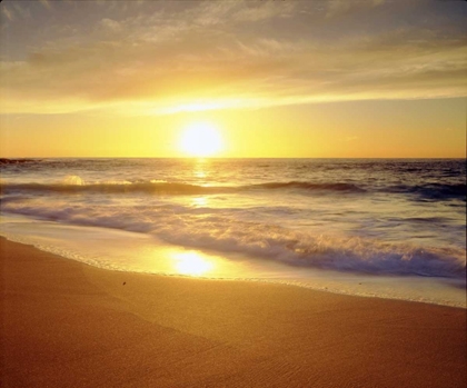 Picture of CA, SAN DIEGO LA JOLLA SHORES BEACH AT SUNSET