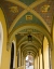 Picture of POLAND, GDANSK VAULTED ARCHWAY IN OLD TOWN