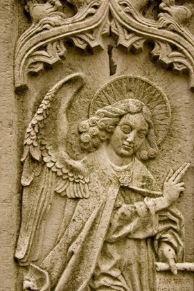 Picture of POLAND, GDANSK BAS RELIEF OF RELIGIOUS ICON