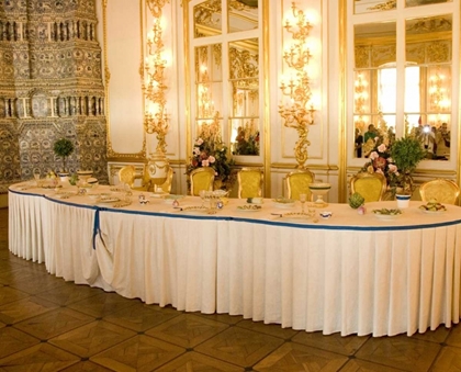 Picture of RUSSIA, PUSHKIN INTERIOR OF CATHERINE PALACE