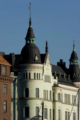 Picture of FINLAND, HELSINKI VIEW OF BUILDING WITH SPIRES