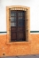 Picture of MEXICO, CABO SAN LUCAS DETAIL OF WOODEN WINDOW