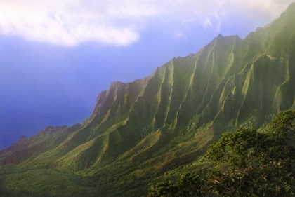 Picture of HI, KAUAI LANDSCAPE OF THE NA PALI COAST