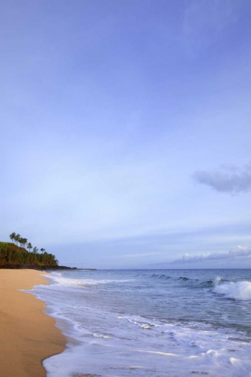 Picture of USA, HAWAII, KAUAI SCENIC OF SECRET BEACH