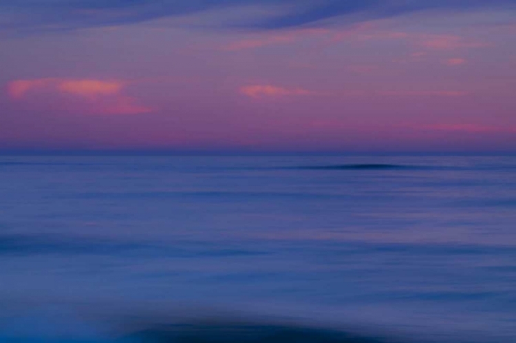 Picture of NEW JERSEY, CAPE MAY SUNRISE ON OCEAN SHORE