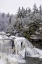 Picture of WEST VIRGINIA WATERFALL IN WINTER LANDSCAPE