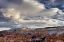 Picture of UTAH, BRYCE CANYON SNOW ON AUTUMN LANDSCAPE
