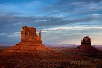 Picture of UTAH, MONUMENT VALLEY ERODED ROCK FORMATIONS