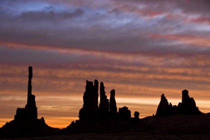 Picture of UT, MONUMENT VALLEY NP TOTEM POLE FORMATIONS