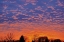Picture of CANADA, MANITOBA, WINNIPEG CLOUDS AT SUNSET