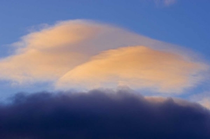 Picture of CANADA, ALBERTA, JASPER NP CLOUDS AT SUNSET