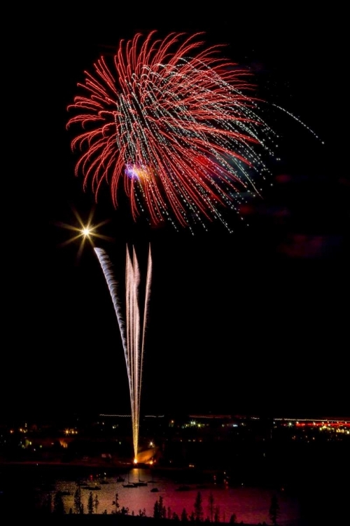 Picture of COLORADO, FRISCO FIREWORKS DISPLAY ON JULY 4TH