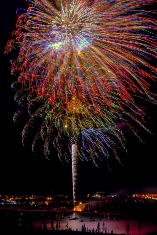 Somerset House Images. COLORADO, FRISCO FIREWORKS DISPLAY ON JULY 4TH