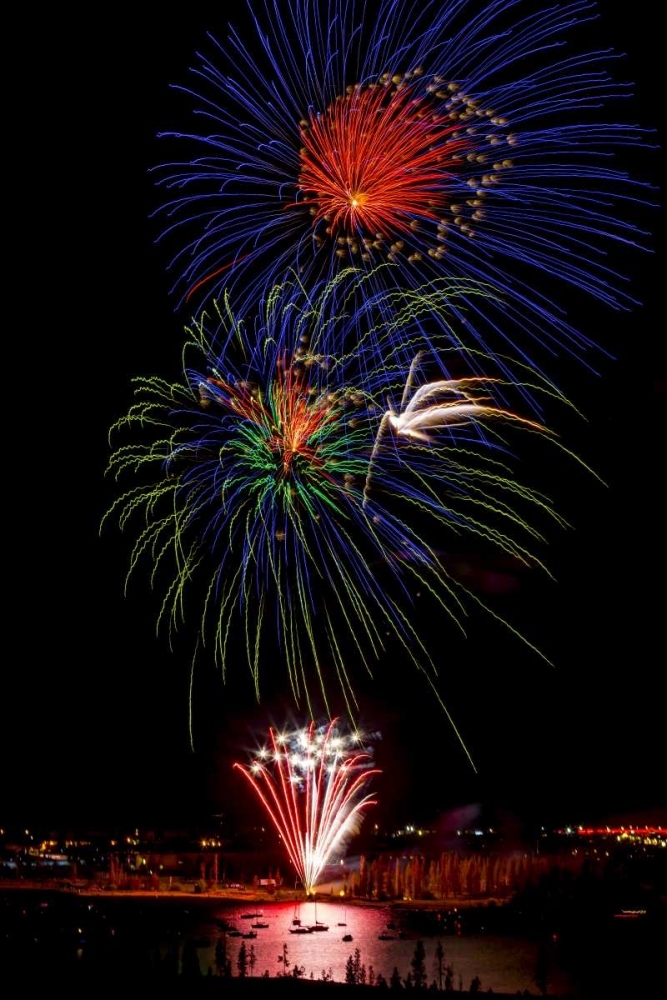 Somerset House Images. COLORADO, FRISCO FIREWORKS DISPLAY ON JULY 4TH
