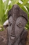 Picture of FRENCH POLYNESIA, MOOREA STONE TIKI FACE