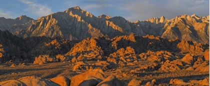 Picture of CA, ALABAMA HILLS PANORAMIC OF LANDSCAPE