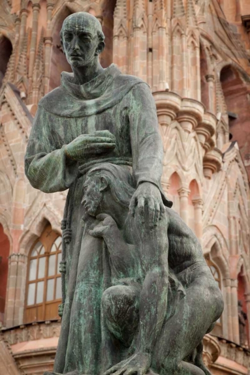 Picture of MEXICO STATUE OF FRAY JUAN DE SAN MIGUEL