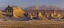 Picture of USA, CALIFORNIA SUNSET ON TRONA PINNACLES