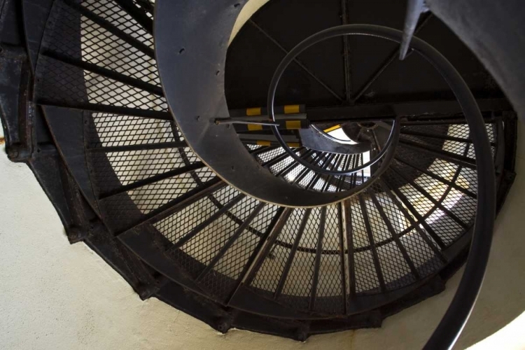 Picture of OR, BANDON STAIRS IN COQUILLE RIVER LIGHTHOUSE