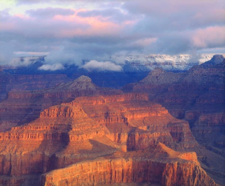 Picture of USA, ARIZONA, GRAND CANYON NP IN WINTER